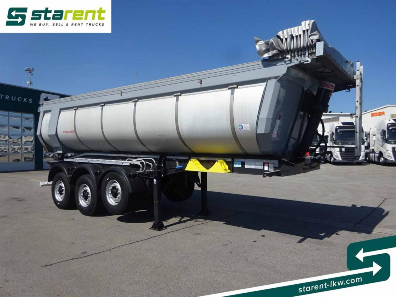 Schwarzmüller 3-Achs Thermokipper 25m³ elektr. Verdeck Liftachse - Самосвальный полуприцеп: фото 3 Schwarzmüller 3-Achs Thermokipper 25m³ elektr. Verdeck Liftachse - Самосвальный полуприцеп: фото 3
