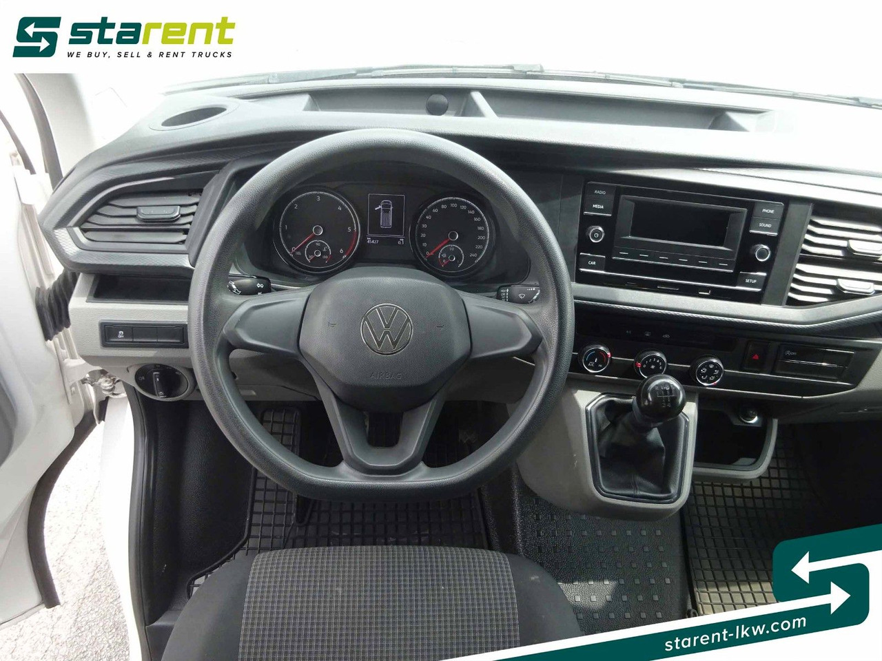 Цельнометаллический фургон Volkswagen Transporter 6.1, Klima, Parksensoren hinten: фото 19