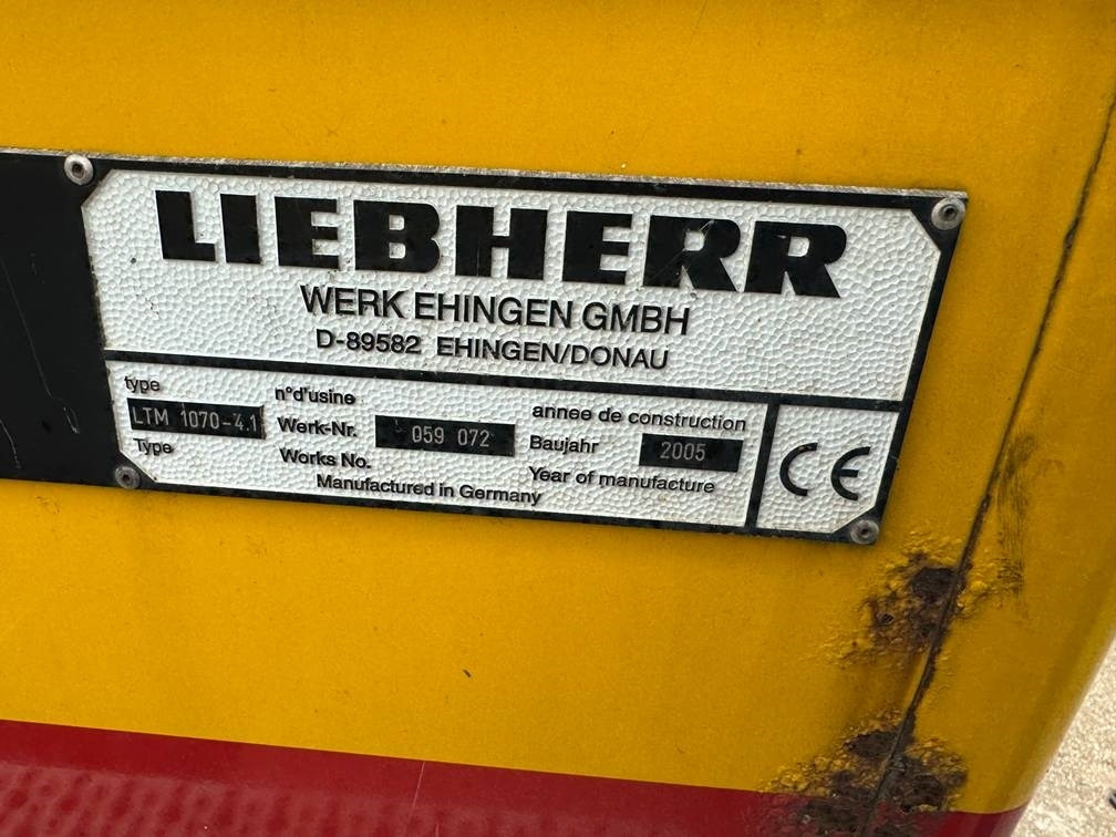 Вседорожный кран Liebherr LTM 1070-4.1: фото 22