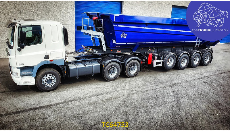 Hoet Trailers 4 axle - Самосвальный полуприцеп: фото 1 Hoet Trailers 4 axle - Самосвальный полуприцеп: фото 1