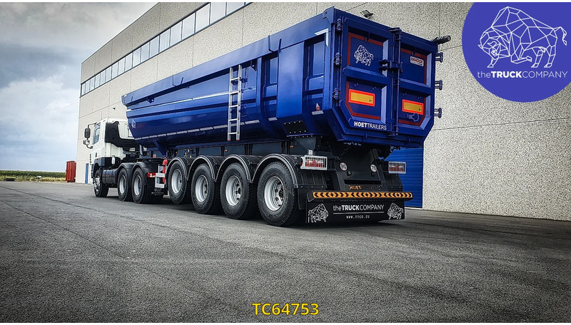 Hoet Trailers 4 axle - Самосвальный полуприцеп: фото 2 Hoet Trailers 4 axle - Самосвальный полуприцеп: фото 2