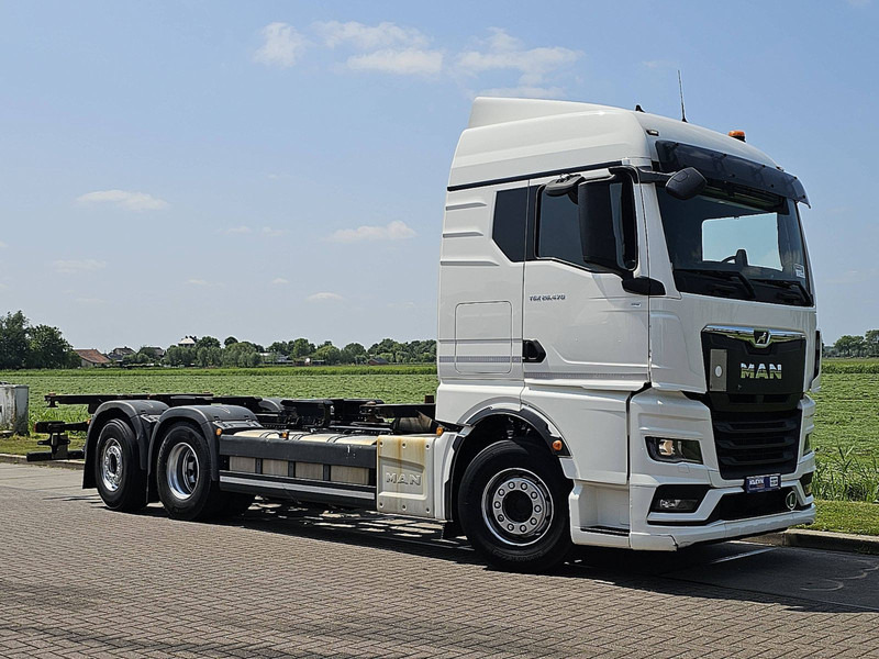 MAN 26.470 TGX TG3 6X2-4 STEERAXLE - Грузовик-контейнеровоз/ Сменный кузов: фото 5 MAN 26.470 TGX TG3 6X2-4 STEERAXLE - Грузовик-контейнеровоз/ Сменный кузов: фото 5