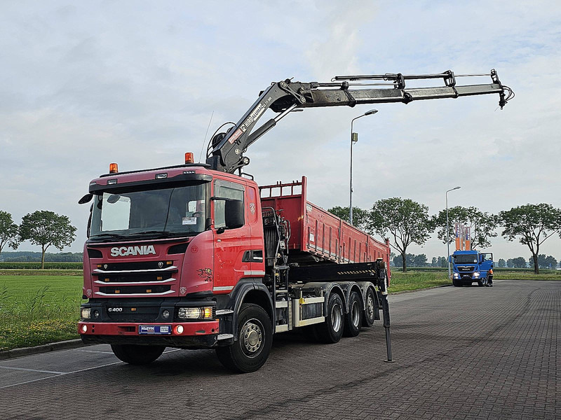 Scania G400 8X4*4 HIAB 211EP-3 - Самосвал, Автоманипулятор: фото 2 Scania G400 8X4*4 HIAB 211EP-3 - Самосвал, Автоманипулятор: фото 2