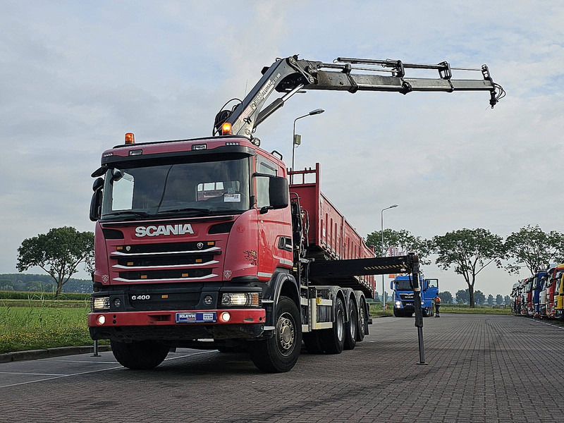 Scania G400 8X4*4 HIAB 211EP-3 - Самосвал, Автоманипулятор: фото 1 Scania G400 8X4*4 HIAB 211EP-3 - Самосвал, Автоманипулятор: фото 1