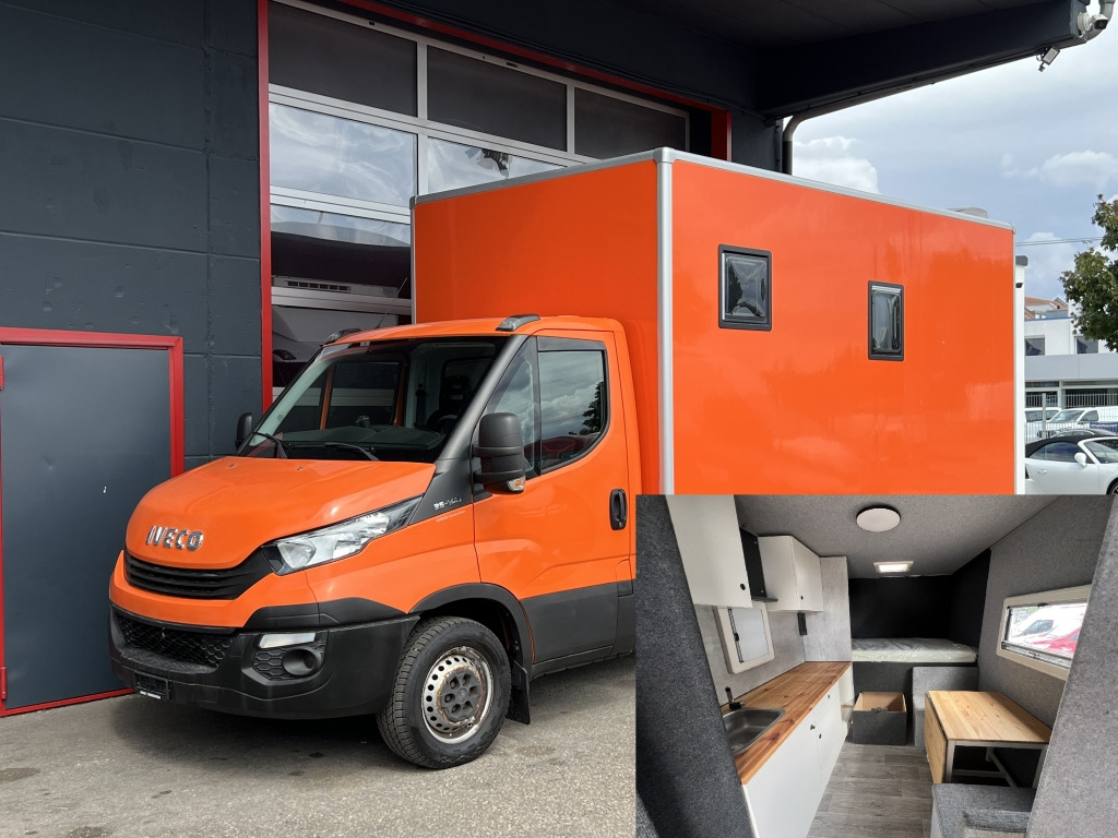 Iveco Daily 35S14 Klima Orig.127'km Küche Doppelbett - Дом на колесах: фото 1 Iveco Daily 35S14 Klima Orig.127'km Küche Doppelbett - Дом на колесах: фото 1