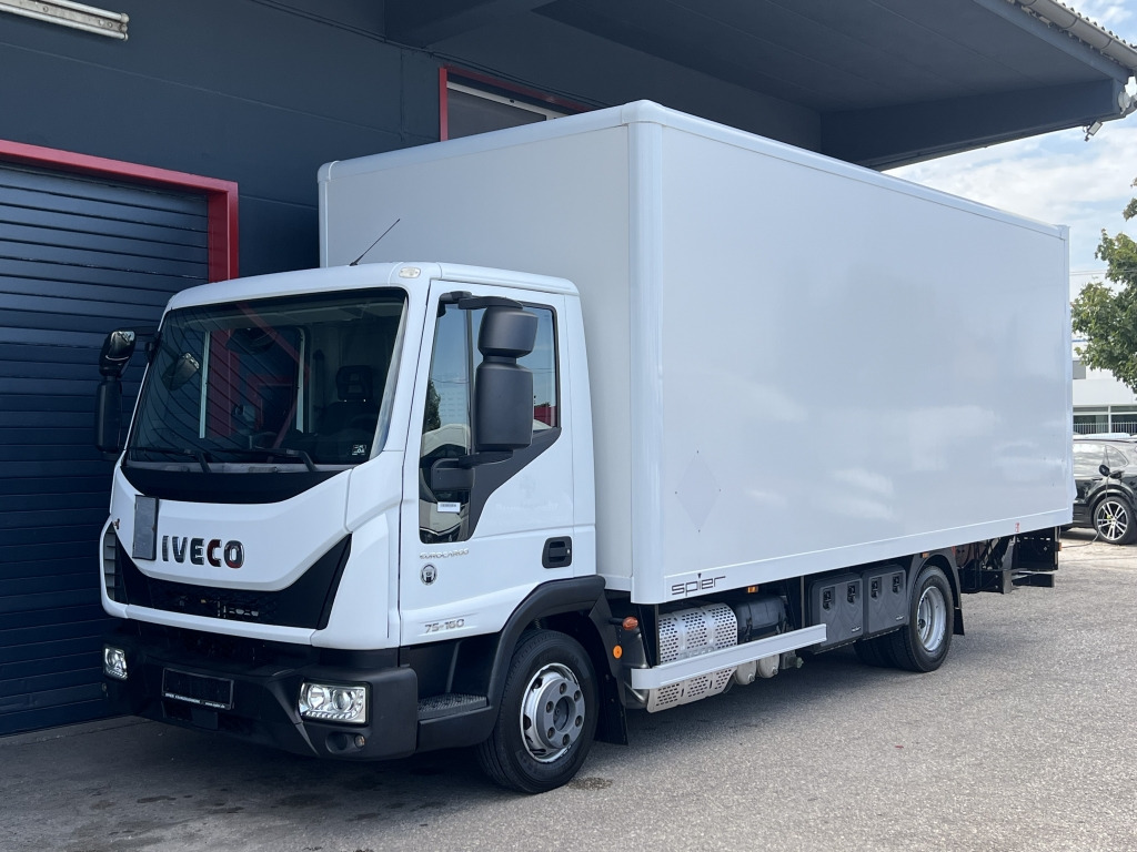 Iveco EuroCargo ML75E16 Klima 6,05m Koffer+LBW 29.'tkm - Фургон с закрытым кузовом: фото 1 Iveco EuroCargo ML75E16 Klima 6,05m Koffer+LBW 29.'tkm - Фургон с закрытым кузовом: фото 1