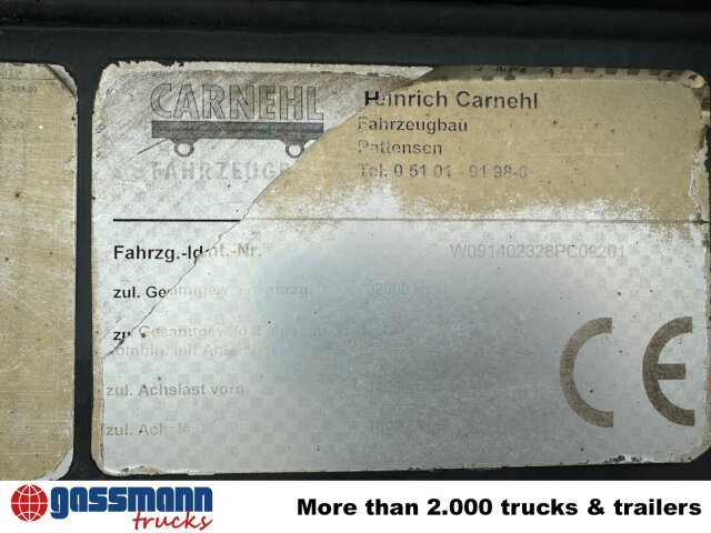 Carnehl CHKS/HH, Stahlmulde ca. 25m³ - Самосвальный полуприцеп: фото 2 Carnehl CHKS/HH, Stahlmulde ca. 25m³ - Самосвальный полуприцеп: фото 2