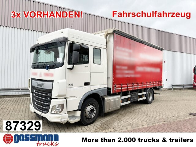 DAF XF 410 FA 4x2, Fahrschule, 2x AHK, 6 Sitze - Грузовик бортовой/ Платформа: фото 1 DAF XF 410 FA 4x2, Fahrschule, 2x AHK, 6 Sitze - Грузовик бортовой/ Платформа: фото 1