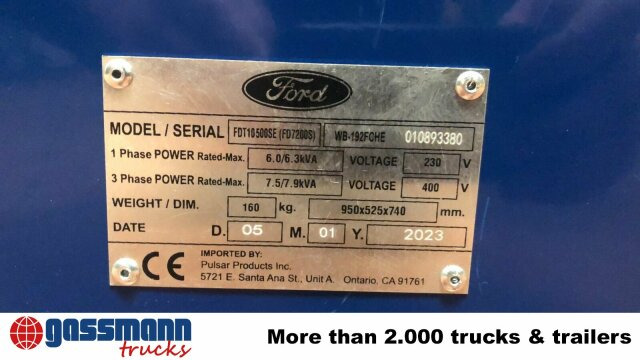 Diesel Generator FDT10500SE, 3x Vorhanden! - Электрогенератор: фото 3 Diesel Generator FDT10500SE, 3x Vorhanden! - Электрогенератор: фото 3
