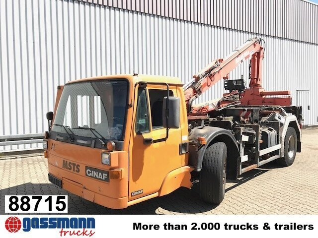 GINAF GINC 3030 mit Heckkran Atlas AK 90.1 HDS - Грузовик бортовой/ Платформа, Автоманипулятор: фото 1 GINAF GINC 3030 mit Heckkran Atlas AK 90.1 HDS - Грузовик бортовой/ Платформа, Автоманипулятор: фото 1