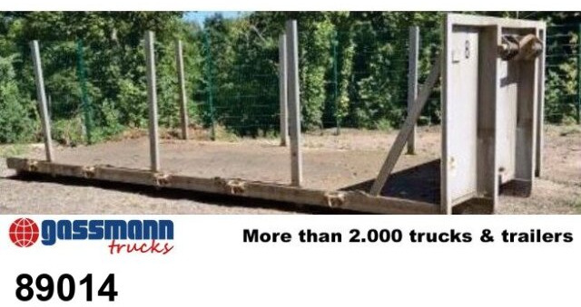 Abrollcontainer Plattform mit Rungen - Грузовик: фото 1 Abrollcontainer Plattform mit Rungen - Грузовик: фото 1