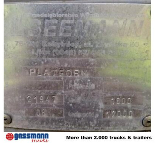 Abrollcontainer Plattform mit Rungen - Грузовик: фото 2 Abrollcontainer Plattform mit Rungen - Грузовик: фото 2