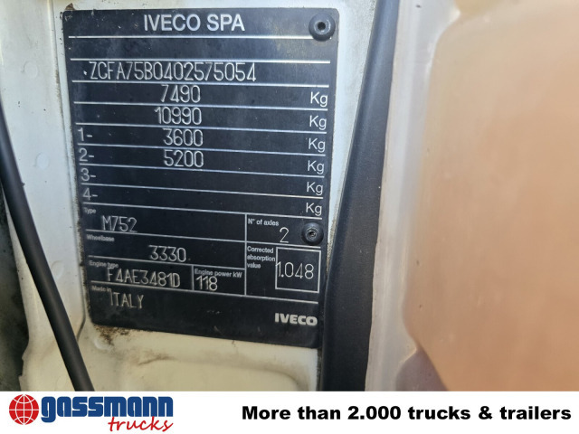 Iveco EuroCargo ML 75 E 16 VDL Cityabrollanlage - Крюковой мультилифт: фото 5 Iveco EuroCargo ML 75 E 16 VDL Cityabrollanlage - Крюковой мультилифт: фото 5