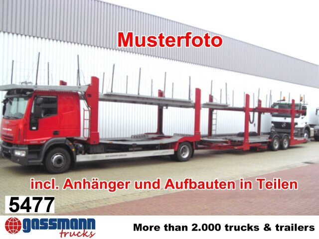 Iveco EuroCargo ML160E32 4x2 mit Teilen für Anhänger - Автовоз: фото 1 Iveco EuroCargo ML160E32 4x2 mit Teilen für Anhänger - Автовоз: фото 1