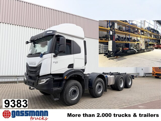 Iveco T-Way AT410T51/58 8x4, Retarder, 4x VORHANDEN! - Крюковой мультилифт: фото 1 Iveco T-Way AT410T51/58 8x4, Retarder, 4x VORHANDEN! - Крюковой мультилифт: фото 1