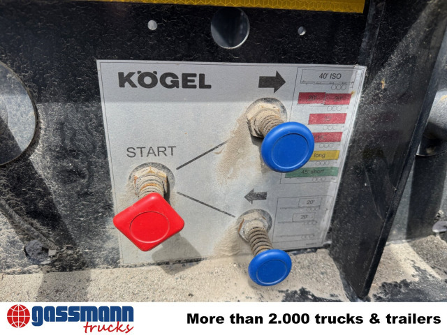 Kögel Port 45 Simplex, Container-Chassis, - Полуприцеп-контейнеровоз/ Сменный кузов: фото 4 Kögel Port 45 Simplex, Container-Chassis, - Полуприцеп-контейнеровоз/ Сменный кузов: фото 4