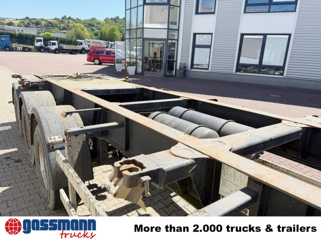 Полуприцеп-контейнеровоз/ Сменный кузов Lag 0-3-39 CD Containerchassis, 20ft und 30ft, ADR: фото 8 Полуприцеп-контейнеровоз/ Сменный кузов Lag 0-3-39 CD Containerchassis, 20ft und 30ft, ADR: фото 8