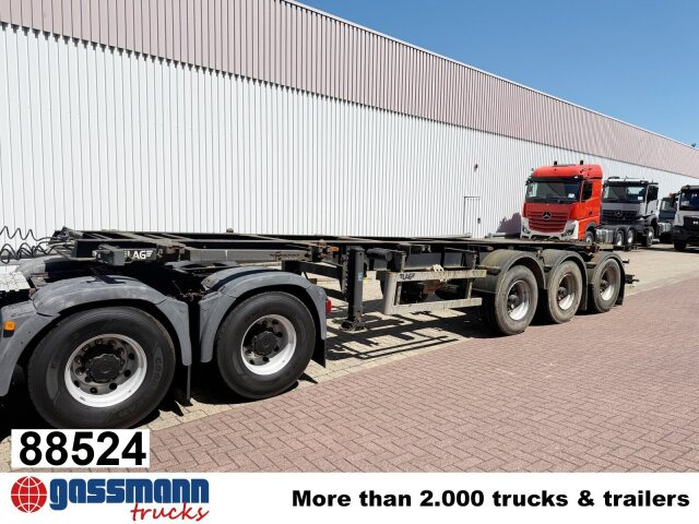 Lag 0-3-39 CD Containerchassis, 20ft und 30ft, ADR - Полуприцеп-контейнеровоз/ Сменный кузов: фото 1 Lag 0-3-39 CD Containerchassis, 20ft und 30ft, ADR - Полуприцеп-контейнеровоз/ Сменный кузов: фото 1