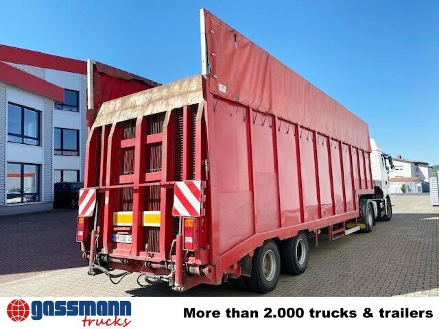 Низкорамный полуприцеп для транспортировки тяжёлой техники Langendorf SATUE 20/24 mit durchgehender hydr. Rampe: фото 8