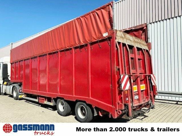 Низкорамный полуприцеп для транспортировки тяжёлой техники Langendorf SATUE 20/24 mit durchgehender hydr. Rampe: фото 6