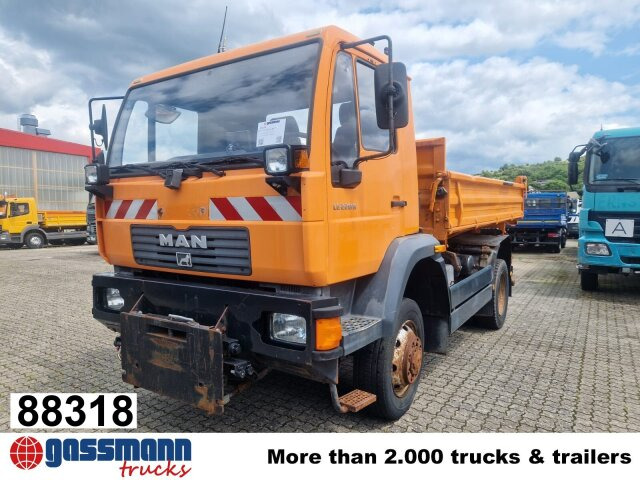 MAN 14.225 LAK 4x4 BB, Winterdienstausstattung - Самосвал: фото 1 MAN 14.225 LAK 4x4 BB, Winterdienstausstattung - Самосвал: фото 1