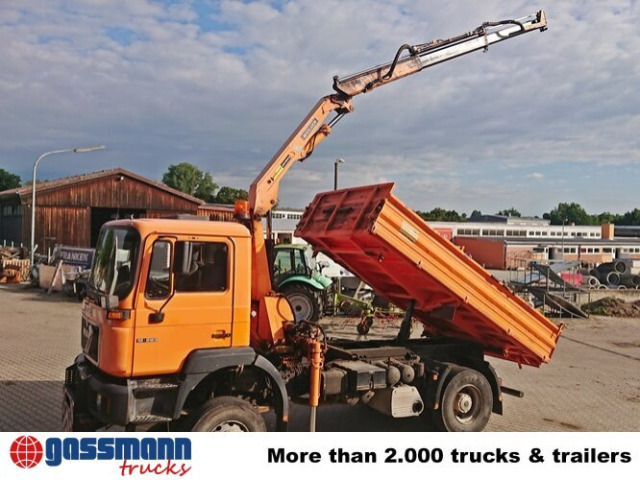 MAN 19.293 4x4 BL mit Kran Meiller MK77RS2 - Самосвал, Автоманипулятор: фото 3 MAN 19.293 4x4 BL mit Kran Meiller MK77RS2 - Самосвал, Автоманипулятор: фото 3