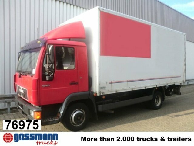 MAN L35 10.163 4x2 - Грузовик с закрытым кузовом: фото 1 MAN L35 10.163 4x2 - Грузовик с закрытым кузовом: фото 1