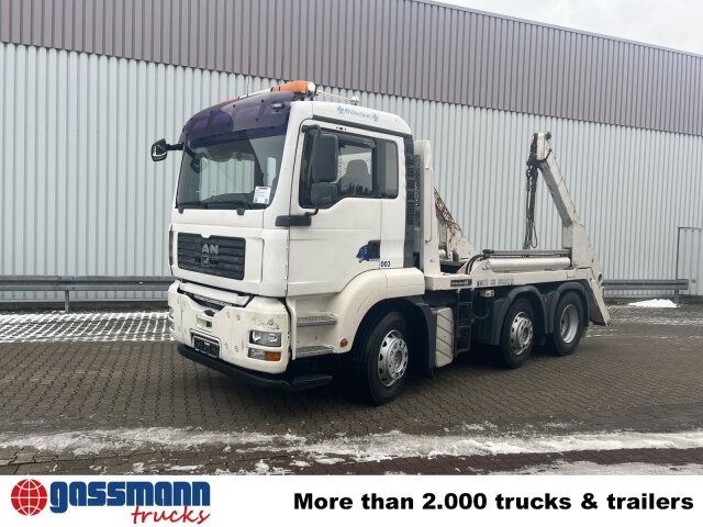 Портальный бункеровоз MAN TGA 26.360 6X2/4 BL, Vorlauf Lenk-Liftachse: фото 8