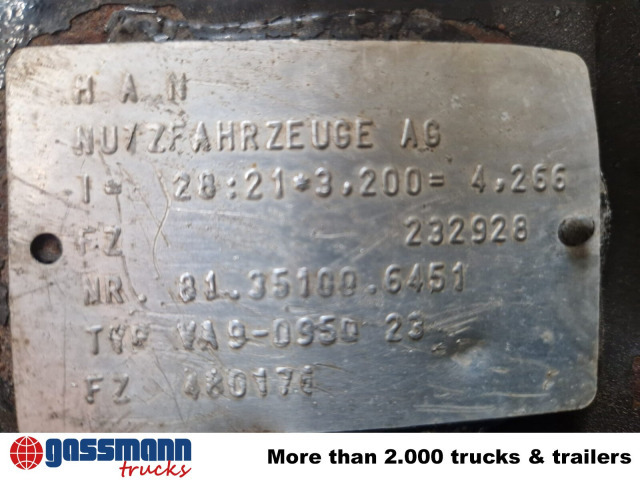 MAN VA 9-0950 23 9t Vorderachse - Передняя ось: фото 3 MAN VA 9-0950 23 9t Vorderachse - Передняя ось: фото 3