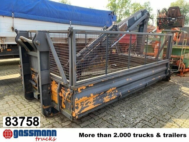 Meiller Abrollcontainer mit Kran Hiab 071 AW B3, ca. - Контейнер для мультилифта: фото 1 Meiller Abrollcontainer mit Kran Hiab 071 AW B3, ca. - Контейнер для мультилифта: фото 1