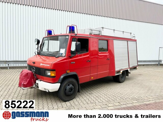 Mercedes-Benz 711 D 4x2 Doka, LF 8 - Пожарная машина: фото 1 Mercedes-Benz 711 D 4x2 Doka, LF 8 - Пожарная машина: фото 1