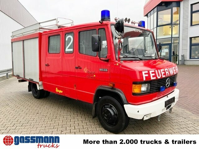 Пожарная машина Mercedes-Benz 814 D 4x2 Doka, TLF 8: фото 9