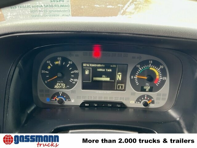 Mercedes-Benz Actros 2632/41 6x4, FAUN Rotopress 520, - Мусоровоз: фото 4 Mercedes-Benz Actros 2632/41 6x4, FAUN Rotopress 520, - Мусоровоз: фото 4