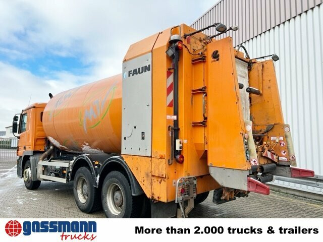 Мусоровоз для транспортировки мусора Mercedes-Benz Actros 2632/41 6x4, FAUN Rotopress 520,: фото 12