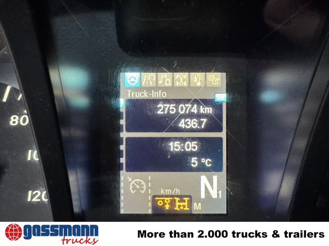 Mercedes-Benz Antos 2540 L 6x2, Lenkachse, HMF 2110-L3 - Грузовик бортовой/ Платформа, Автоманипулятор: фото 5 Mercedes-Benz Antos 2540 L 6x2, Lenkachse, HMF 2110-L3 - Грузовик бортовой/ Платформа, Автоманипулятор: фото 5