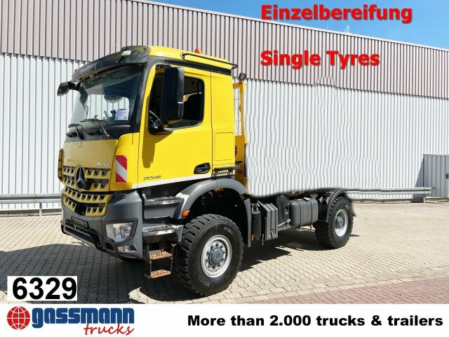 Mercedes-Benz Arocs 2045 AK 4x4, GROUNDER - Грузовик-шасси: фото 1 Mercedes-Benz Arocs 2045 AK 4x4, GROUNDER - Грузовик-шасси: фото 1