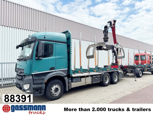 Mercedes-Benz Arocs 2651 L 6x4, Retarder, StreamSpace, - Лесовоз, Автоманипулятор: фото 1 Mercedes-Benz Arocs 2651 L 6x4, Retarder, StreamSpace, - Лесовоз, Автоманипулятор: фото 1