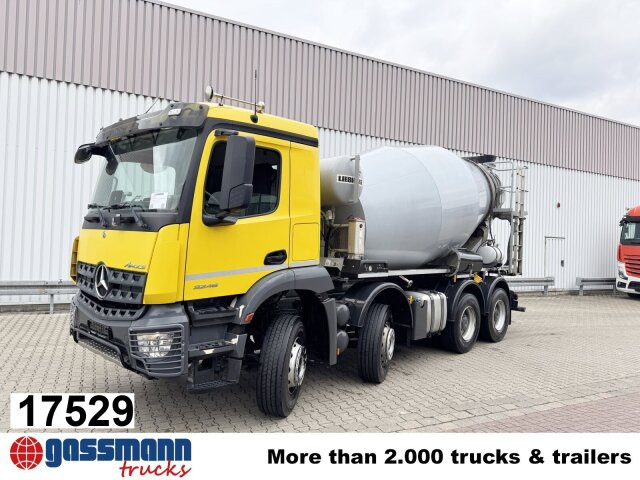 Mercedes-Benz Arocs 3246 B 8x4/4, Liebherr HTM 905 Mischer, - Автобетоносмеситель: фото 1 Mercedes-Benz Arocs 3246 B 8x4/4, Liebherr HTM 905 Mischer, - Автобетоносмеситель: фото 1