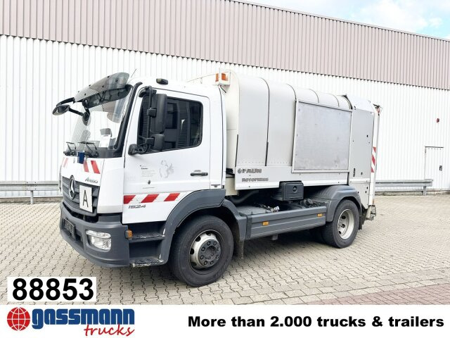 Mercedes-Benz Atego 1624 L 4x2, Retarder, Faun Rotopress, - Мусоровоз: фото 1 Mercedes-Benz Atego 1624 L 4x2, Retarder, Faun Rotopress, - Мусоровоз: фото 1