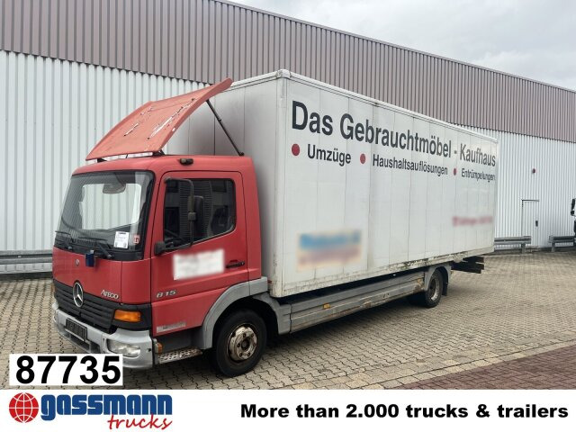Mercedes-Benz Atego 815L 4x2 - Грузовик с закрытым кузовом: фото 1 Mercedes-Benz Atego 815L 4x2 - Грузовик с закрытым кузовом: фото 1