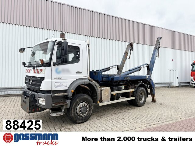 Mercedes-Benz Axor 1824 AK 4x4, Tele-Absetzer, - Портальный бункеровоз: фото 1 Mercedes-Benz Axor 1824 AK 4x4, Tele-Absetzer, - Портальный бункеровоз: фото 1