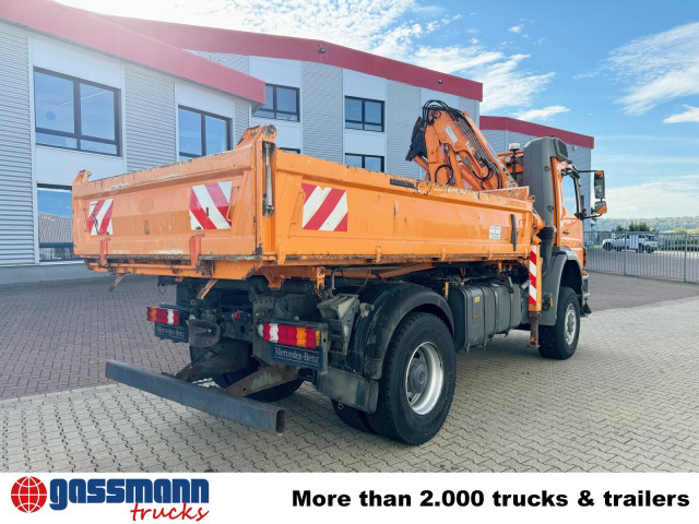 Самосвал, Автоманипулятор Mercedes-Benz Axor 1833 AK 4x4, Winterdienstausstattung, Kran: фото 13