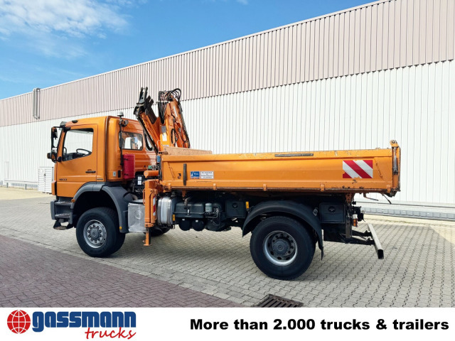Mercedes-Benz Axor 1833 AK 4x4, Winterdienstausstattung, Kran - Самосвал, Автоманипулятор: фото 2 Mercedes-Benz Axor 1833 AK 4x4, Winterdienstausstattung, Kran - Самосвал, Автоманипулятор: фото 2