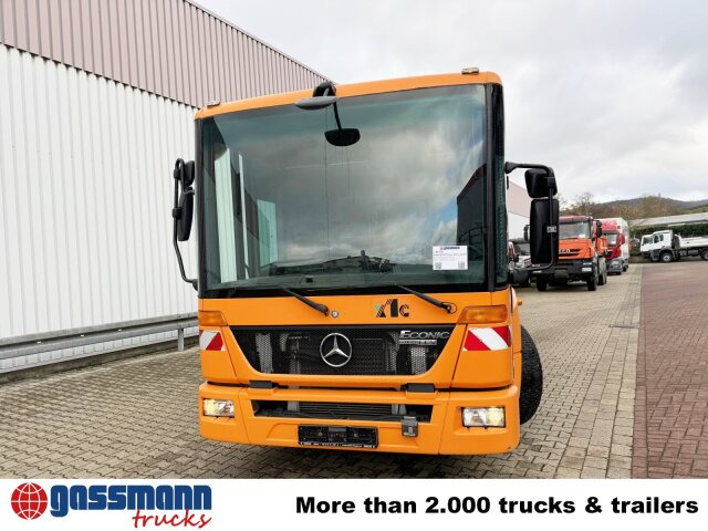 Мусоровоз для транспортировки мусора Mercedes-Benz Econic 2633 LL 6x2/4 NLA, EEV, Lenkachse, Haller: фото 8