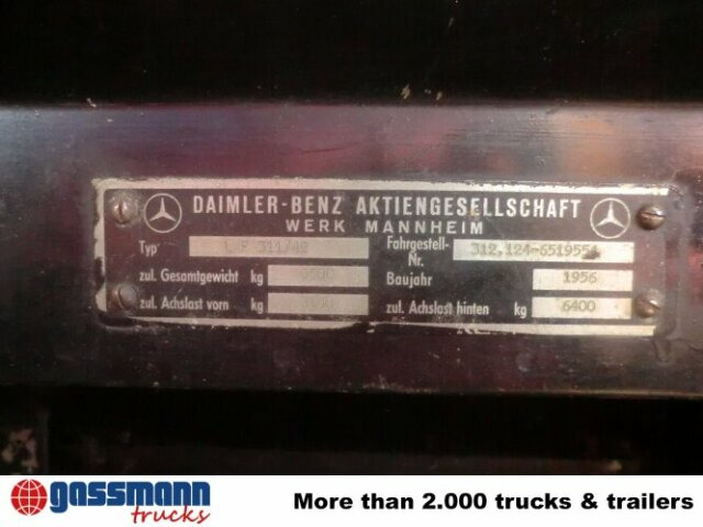 Mercedes-Benz LAF 311 4x4 LF16, Feuerwehr - Пожарная машина: фото 3 Mercedes-Benz LAF 311 4x4 LF16, Feuerwehr - Пожарная машина: фото 3