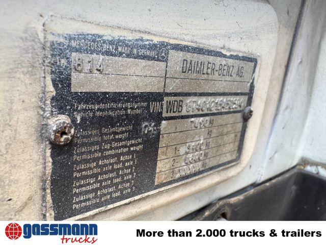 Mercedes-Benz LK 814 4x2, 6-Zylinder, City-Abroller - Крюковой мультилифт: фото 3 Mercedes-Benz LK 814 4x2, 6-Zylinder, City-Abroller - Крюковой мультилифт: фото 3