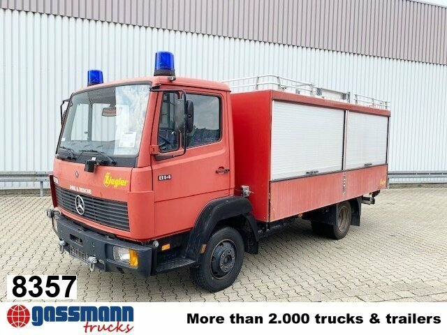 Mercedes-Benz LK 814 F 4x2, Ziegler RW1, 6-Zylinder Motor - Грузовик с закрытым кузовом: фото 1 Mercedes-Benz LK 814 F 4x2, Ziegler RW1, 6-Zylinder Motor - Грузовик с закрытым кузовом: фото 1