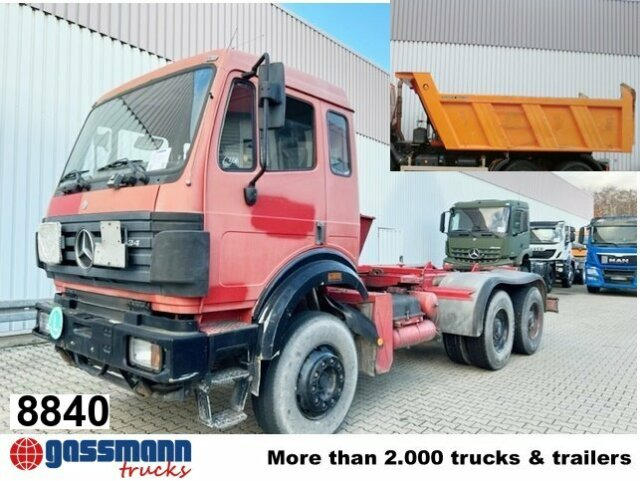Mercedes-Benz SK II 25/2634 K 6x4, Stahlmulde ca. 13m³ - Самосвал: фото 1 Mercedes-Benz SK II 25/2634 K 6x4, Stahlmulde ca. 13m³ - Самосвал: фото 1
