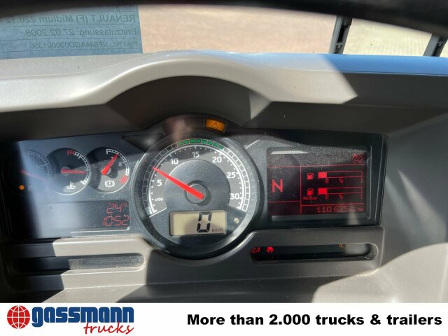 Renault Midlum 220.12 4x2, BDF verschiedene Größen - Грузовик-контейнеровоз/ Сменный кузов: фото 3 Renault Midlum 220.12 4x2, BDF verschiedene Größen - Грузовик-контейнеровоз/ Сменный кузов: фото 3