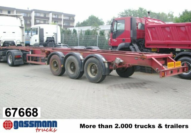 SAnh Container Chassis - Полуприцеп-контейнеровоз/ Сменный кузов: фото 1 SAnh Container Chassis - Полуприцеп-контейнеровоз/ Сменный кузов: фото 1